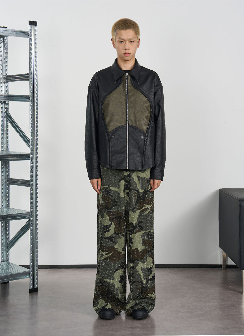 Camouflage Casual Wide Pants