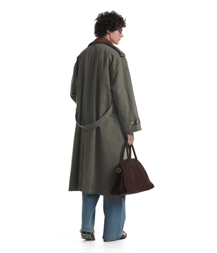 Retro Oversized Trench Coat