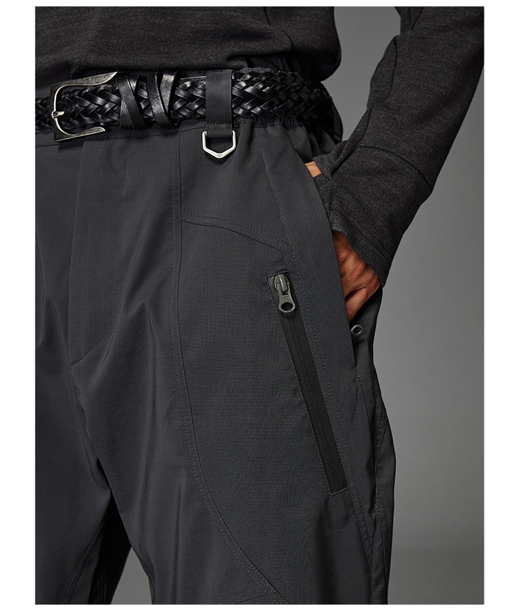 Multi-pocket design casual pants