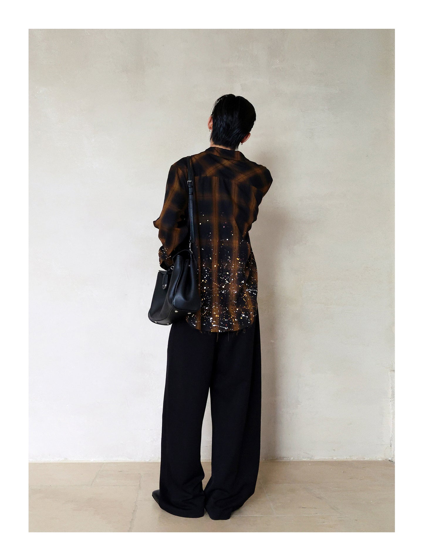 Splatter Check Shirt