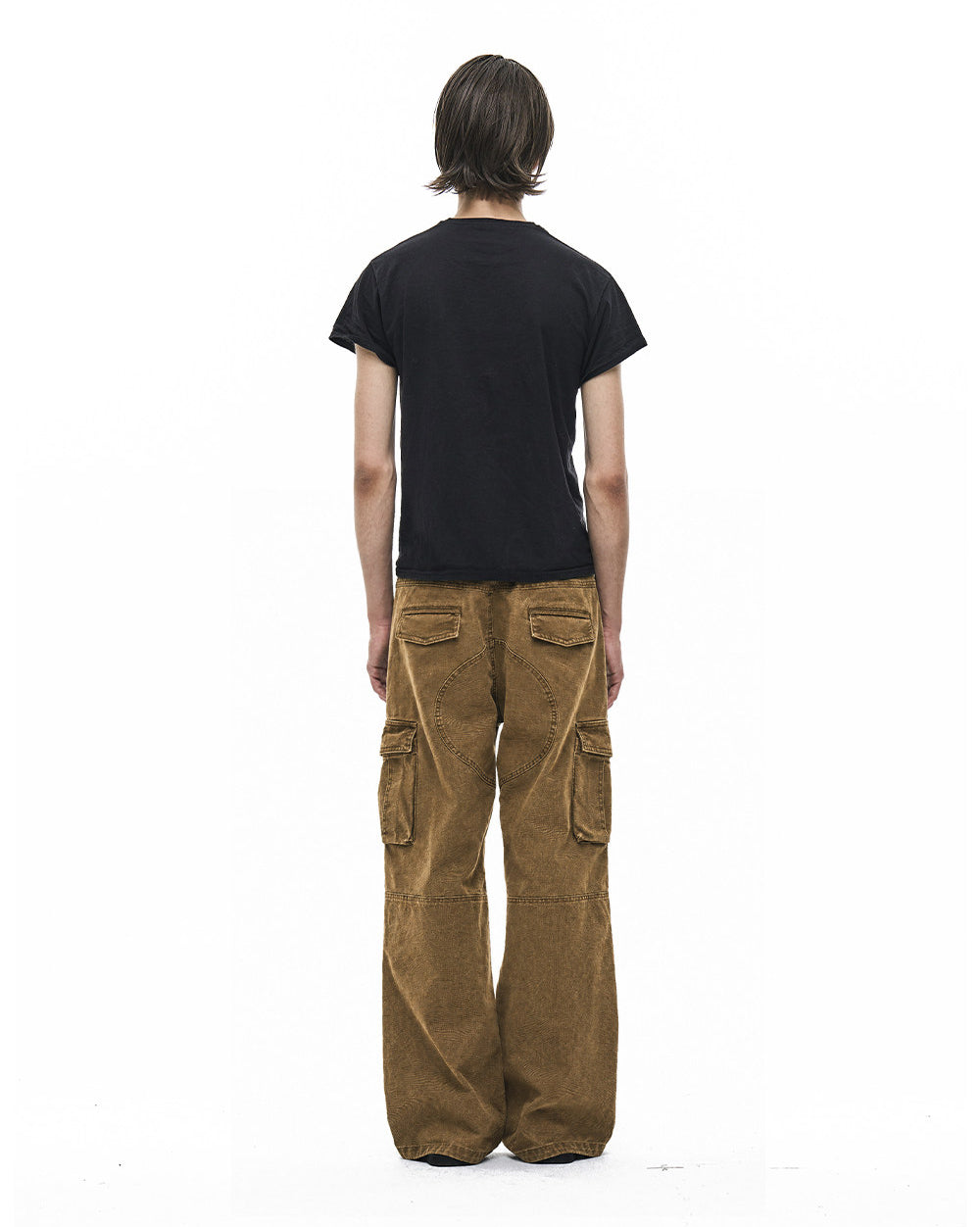 Distressed Multi-Pocket Cargo Pants