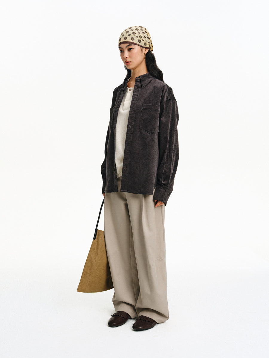 Cotton Corduroy Shirt