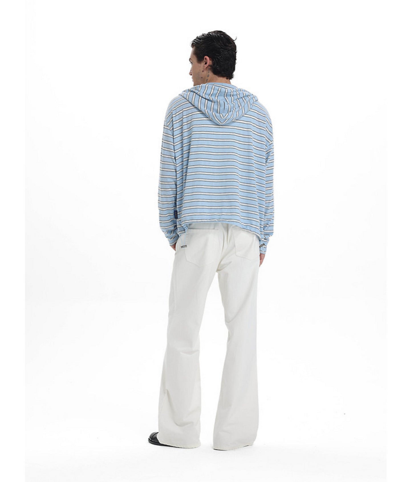 Jacket with a Drawstring Hood