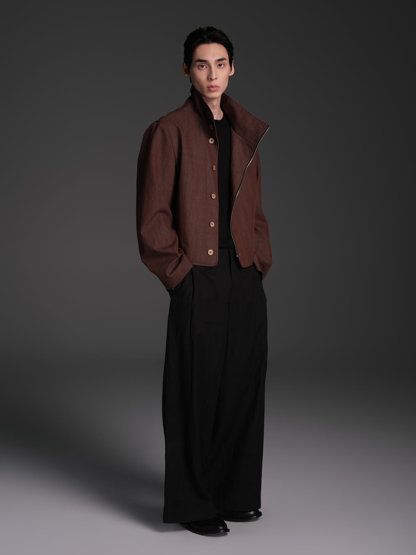 코코넛 버튼 자켓