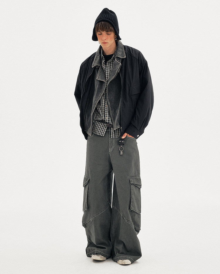 Stand Collar Thick Jacket