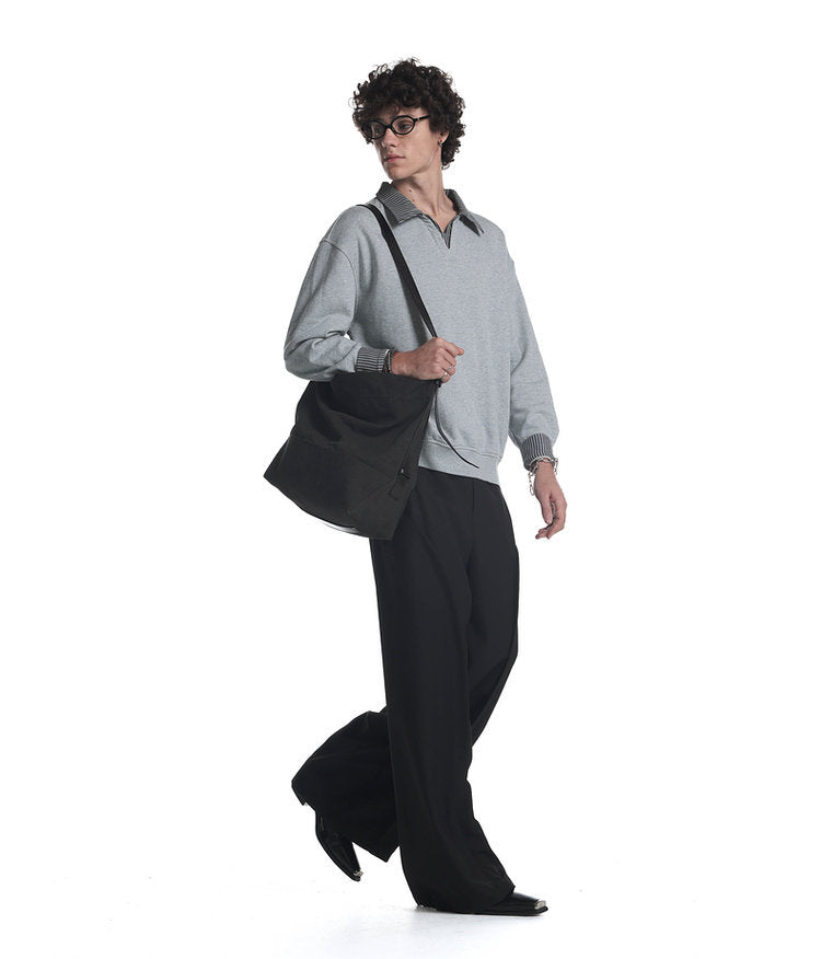 Deconstructed Versatile Casual Pants