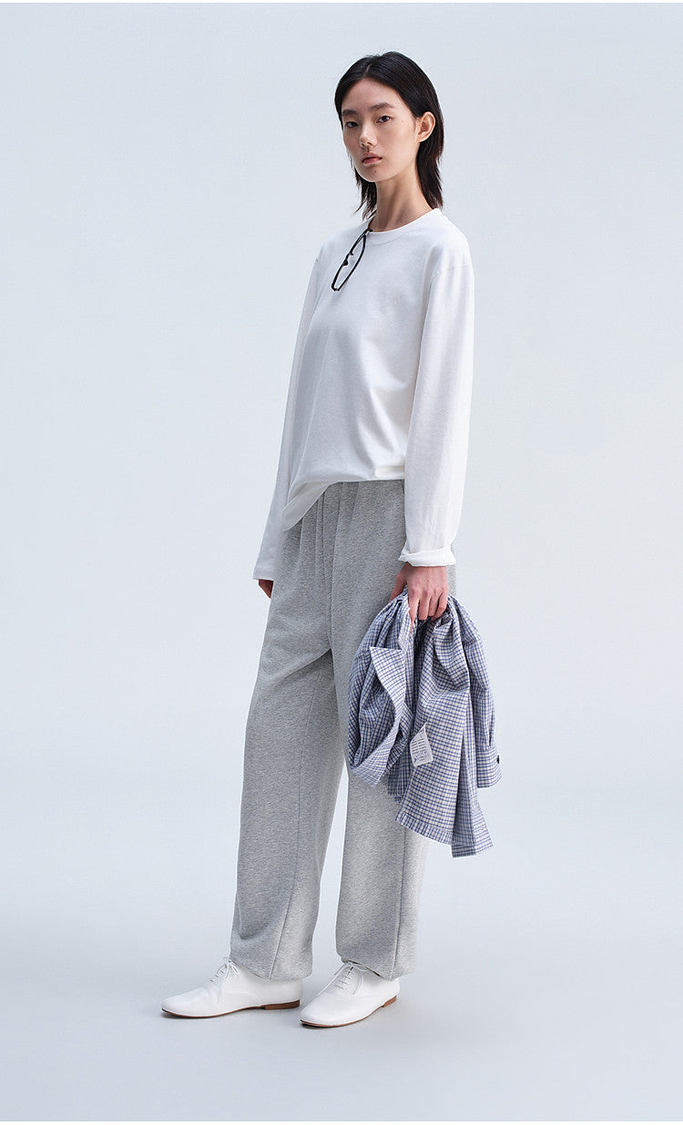 Two-Piece Basic Casual Sweatpants