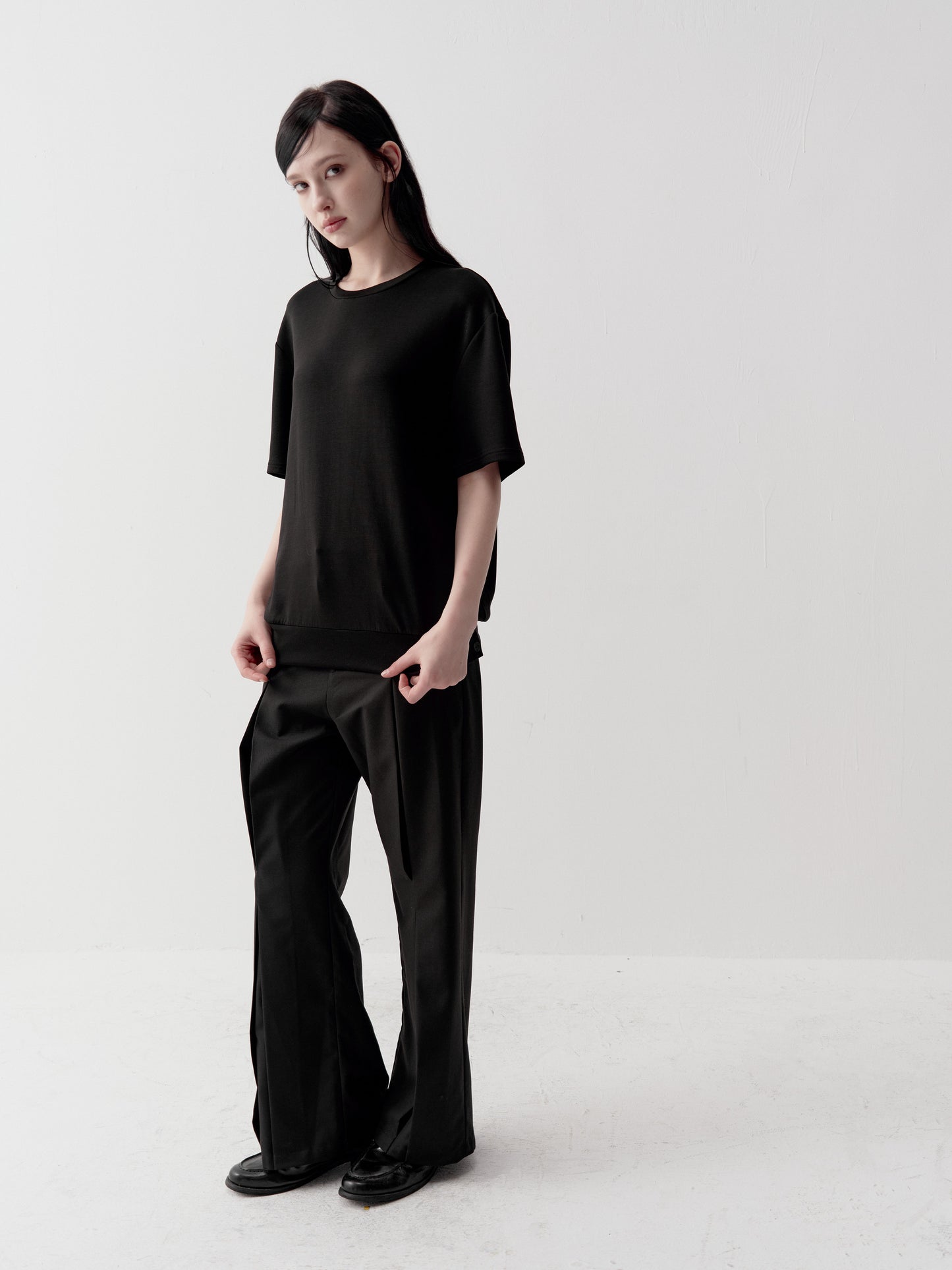 Adjustable with buttons, breathable T-shirt
