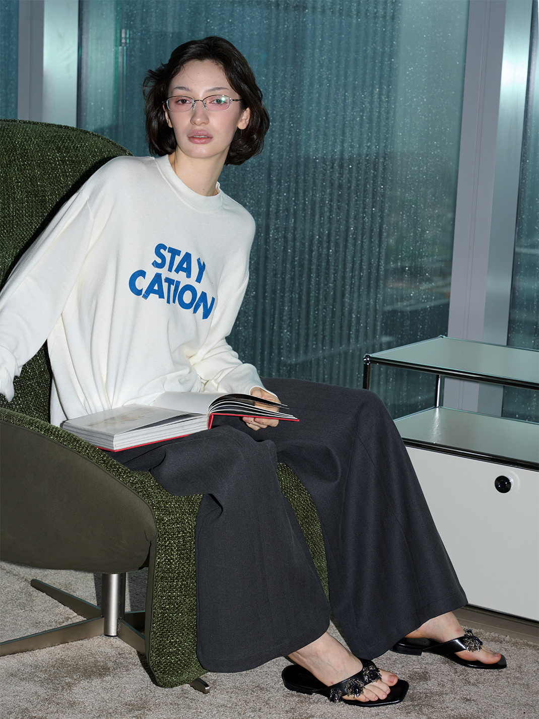 Soft Print Loose T-Shirt