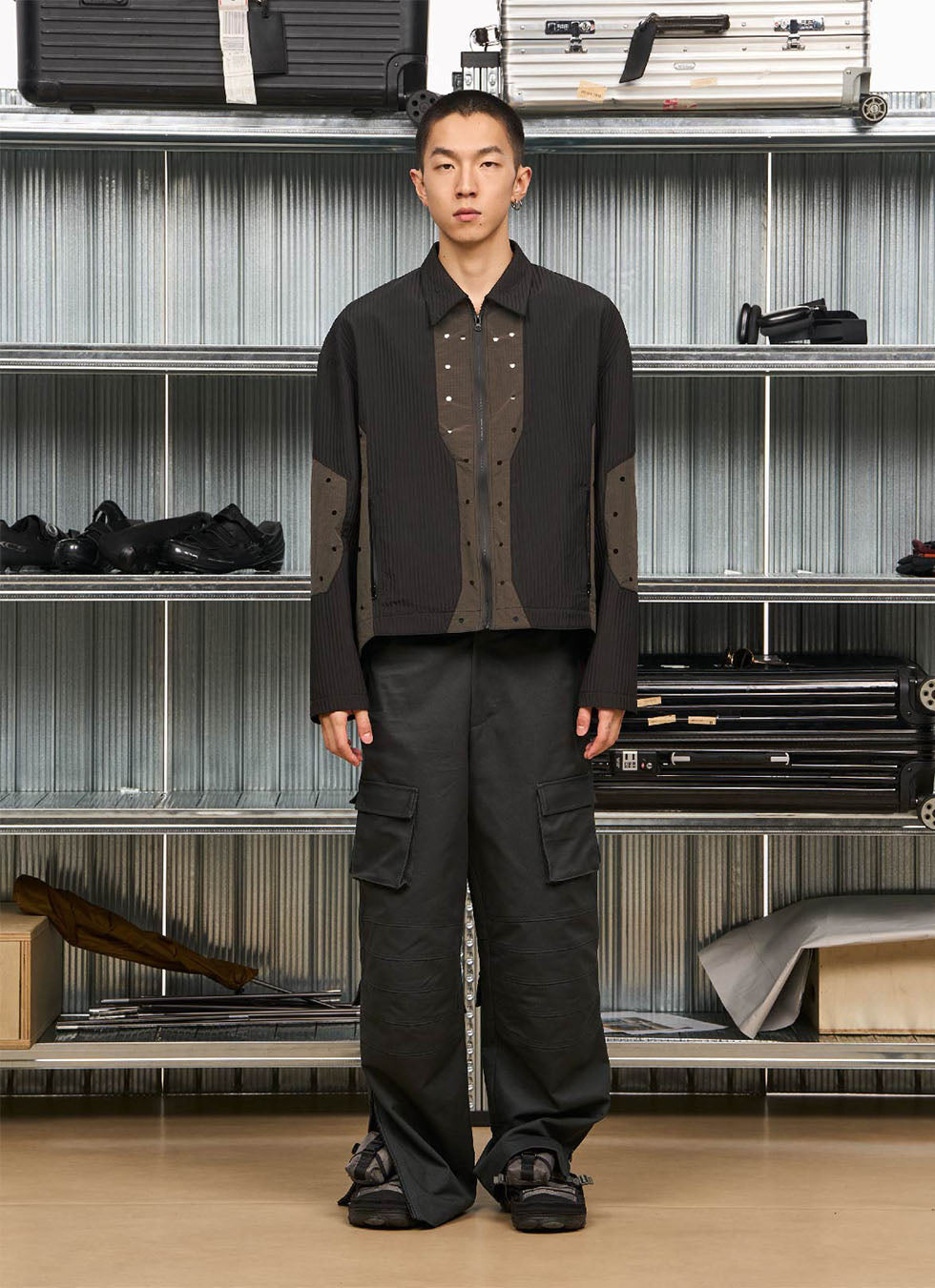 Two-tone Casual Lapel Jacket