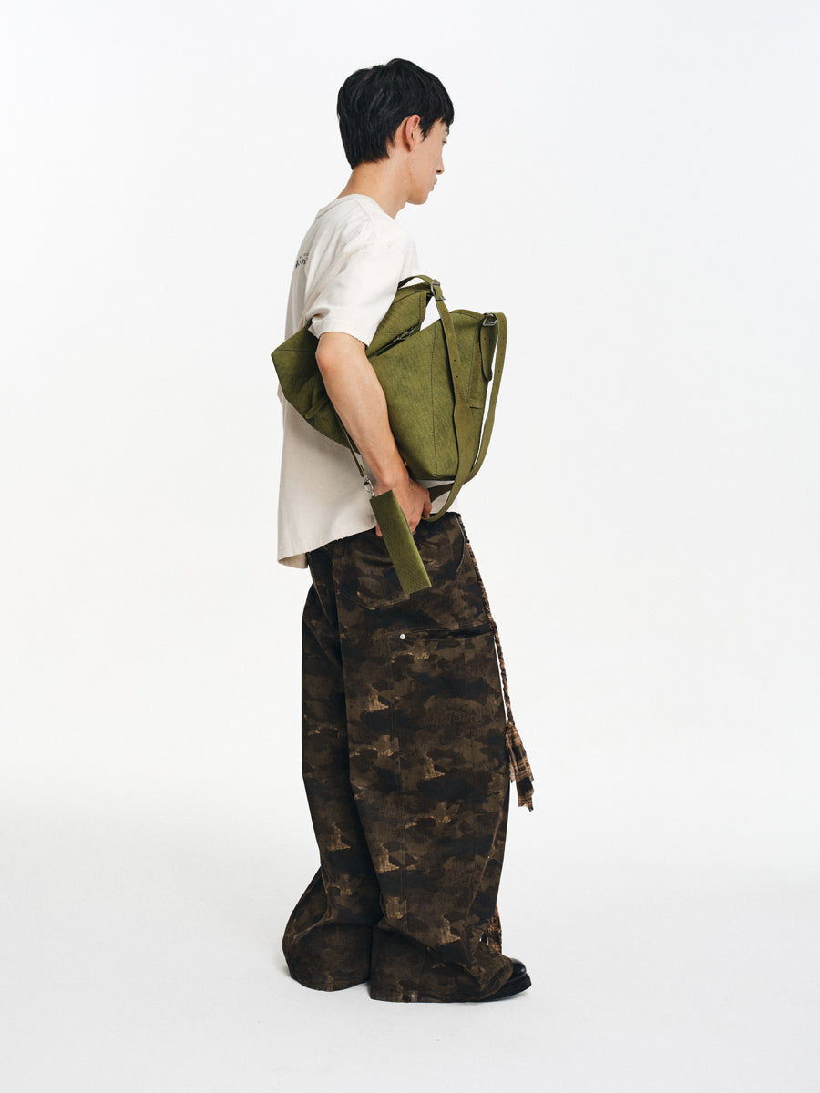 Drawstring shoulder bag