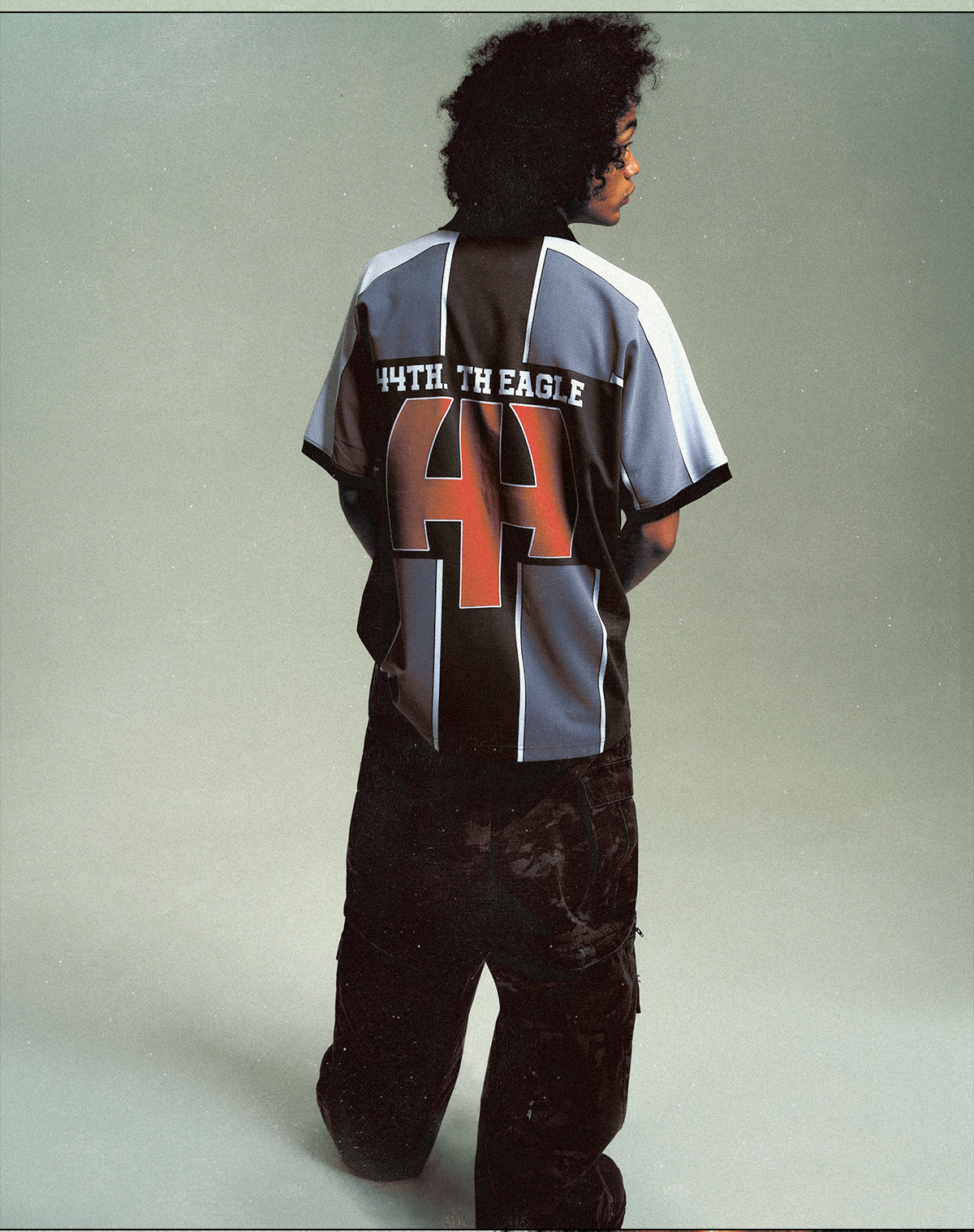 Contrast Color Jersey T-Shirt