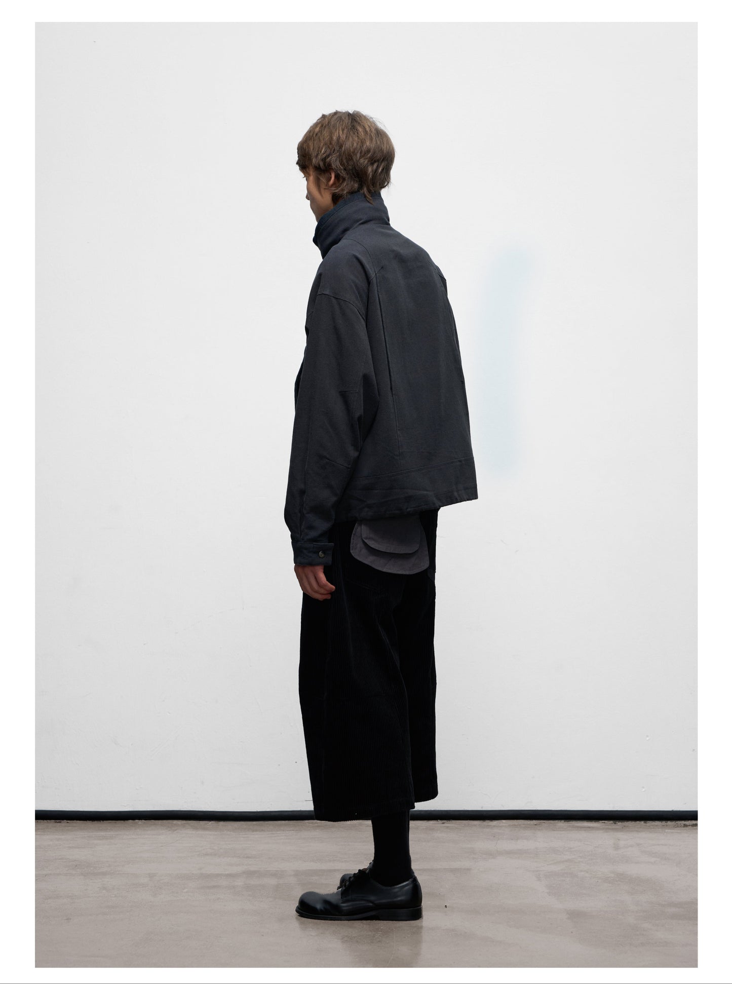 Stand Collar Big Pocket Jacket