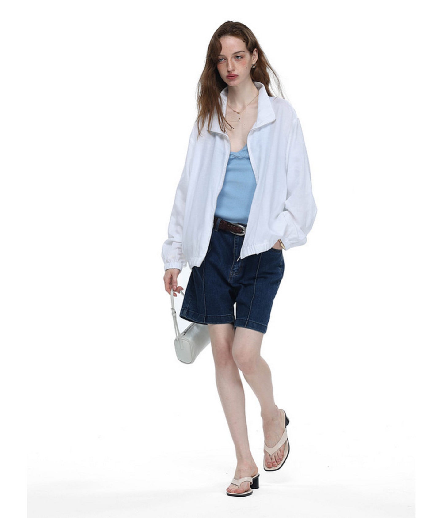 Lightweight Stand-Collar Casual Jacket