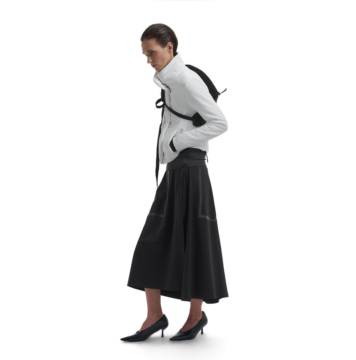 Short-Length High-Stand Collar Cotton Jacket