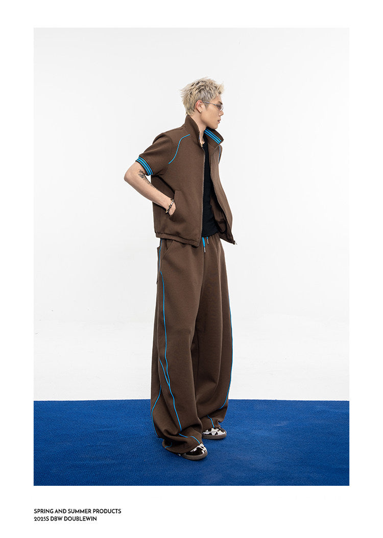 Relaxed Casual Jacket Set