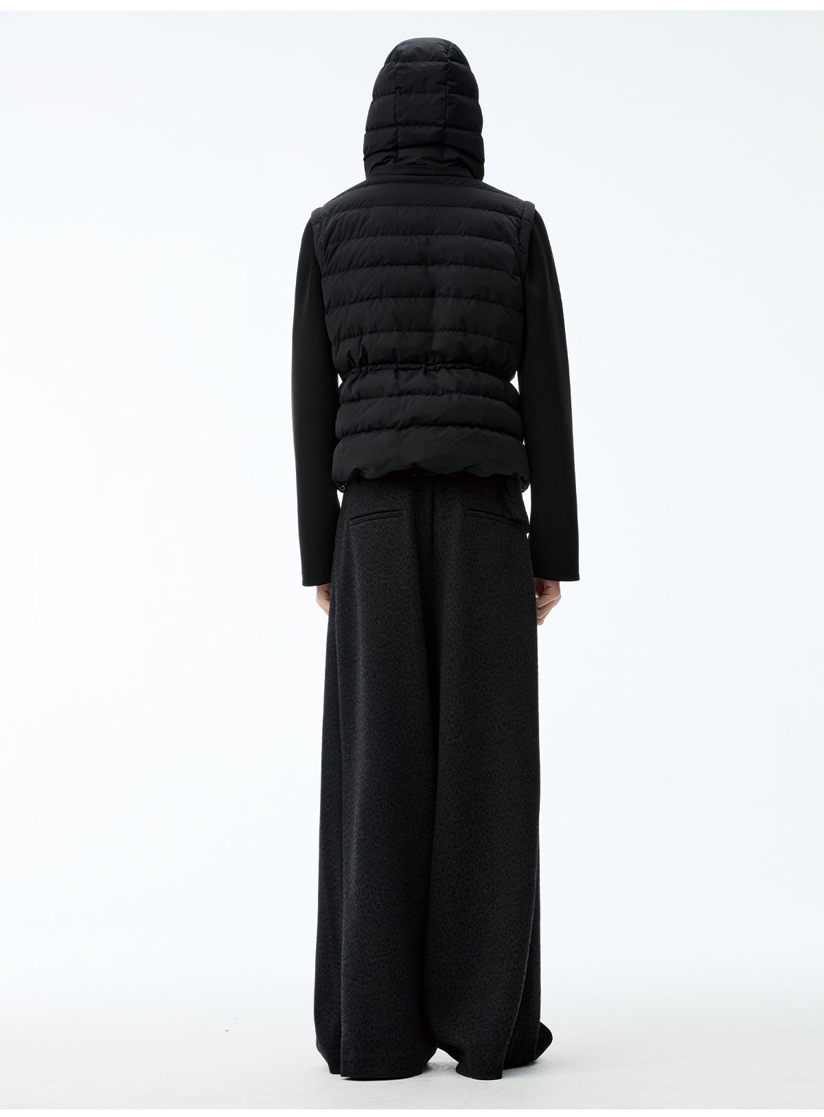 Dark Leopard Print Casual Pants