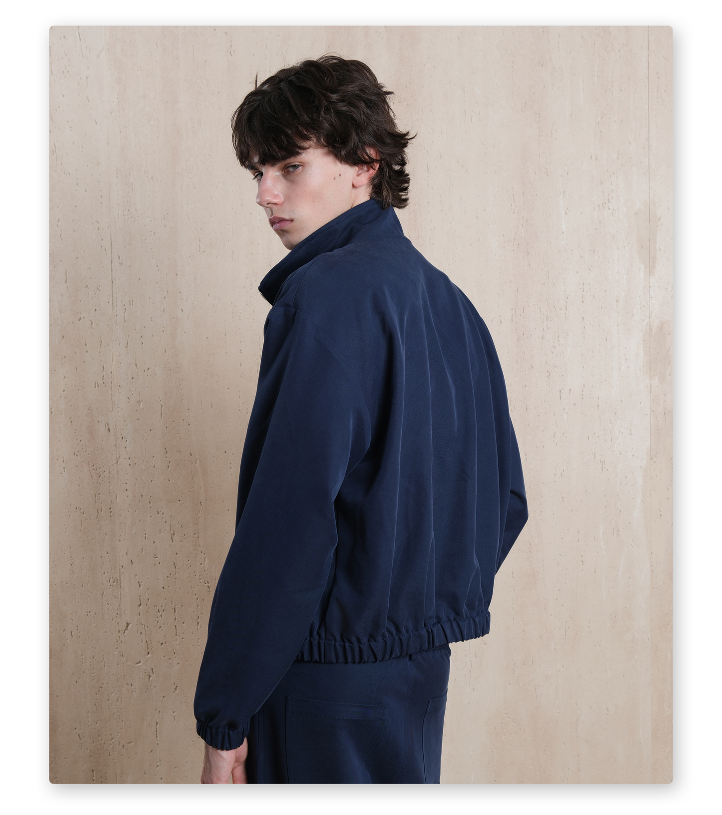 Suede Jacket & Pants Set