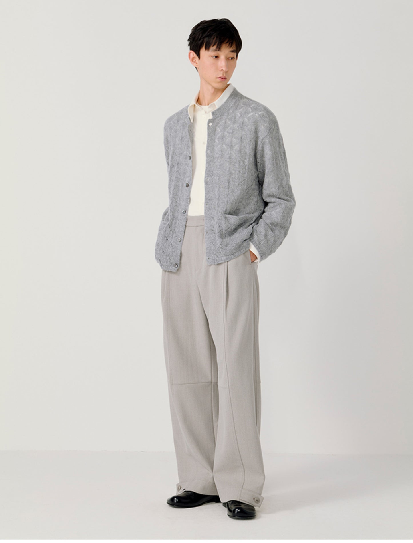 Three-Dimensional Construction Casual Pants