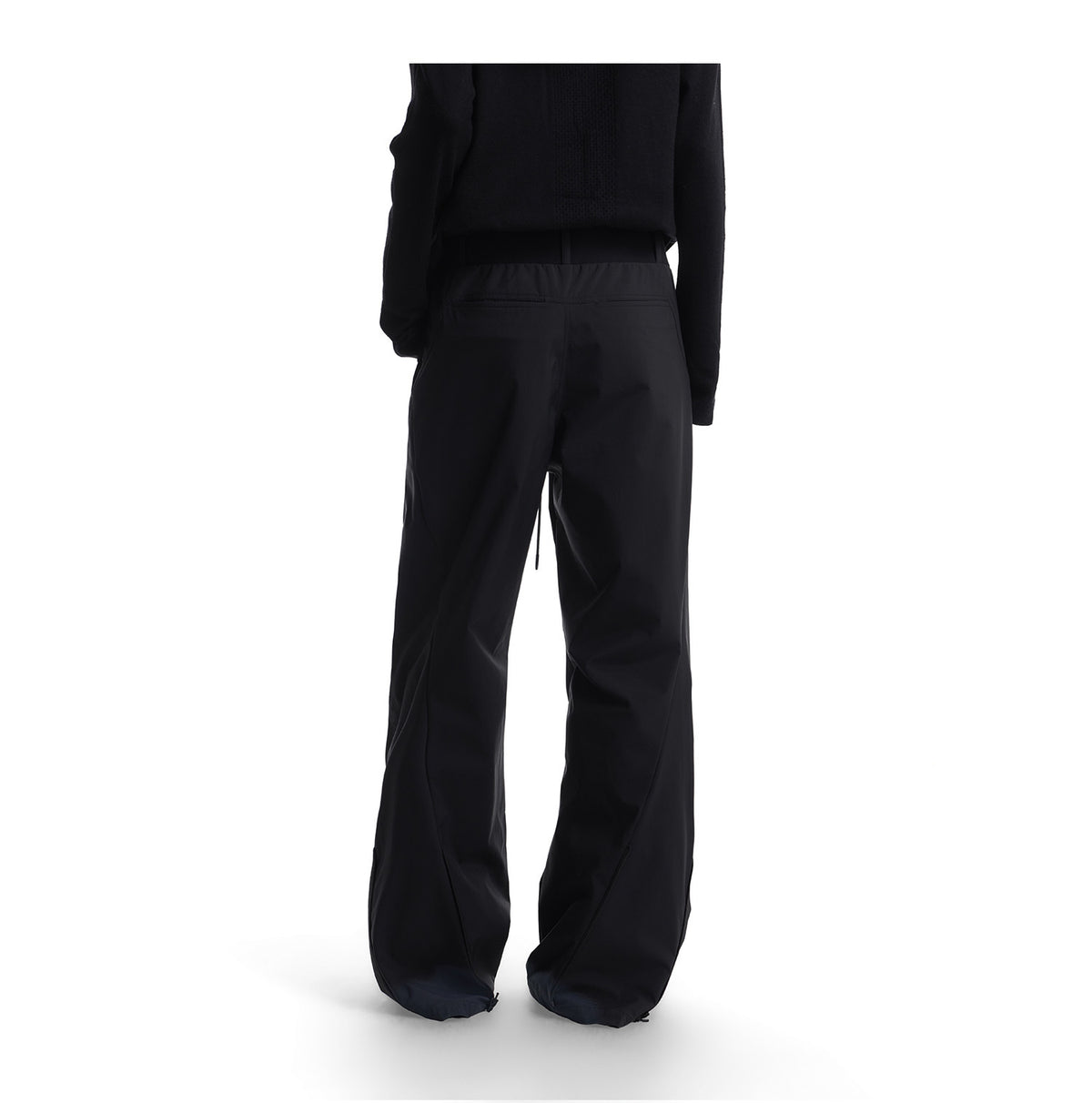 Nylon Pants with Elastic Waistband