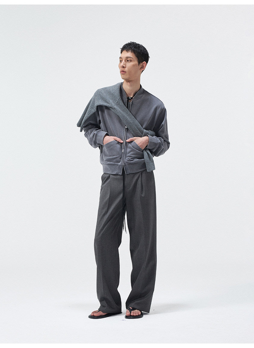 Short Rib Baseball Sweatshirt