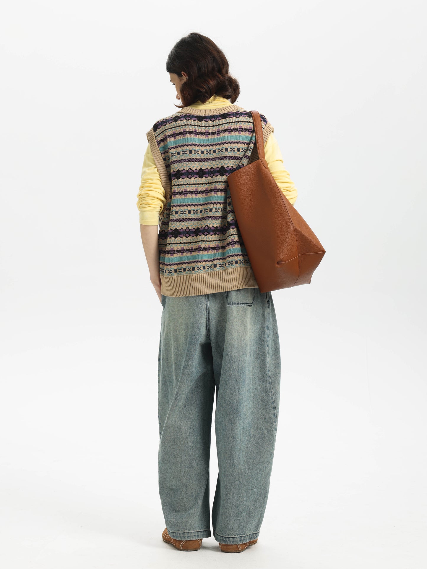 Wide Leg Scimitar Jeans