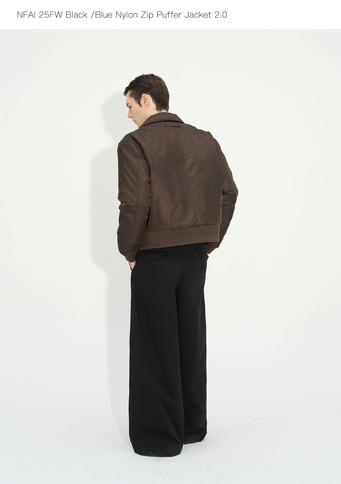 Collar-style cotton jacket