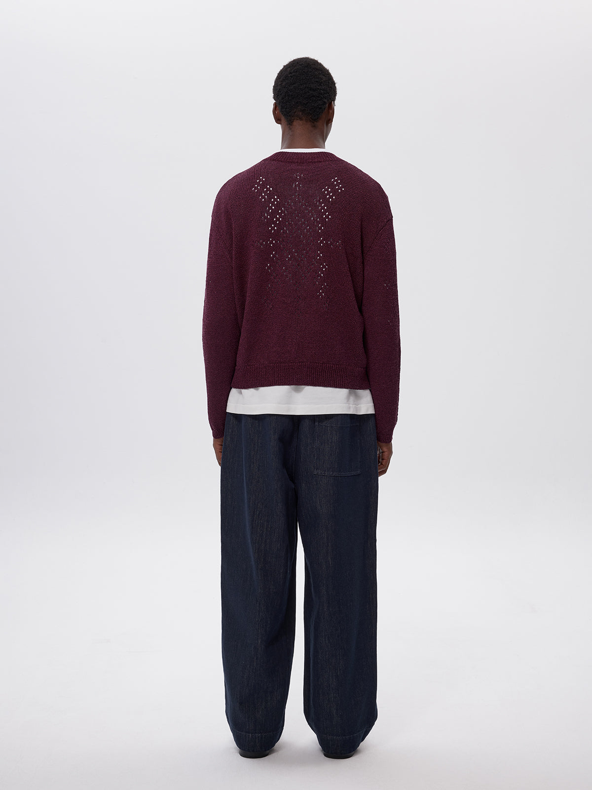 Beaded Zipper Cardigan