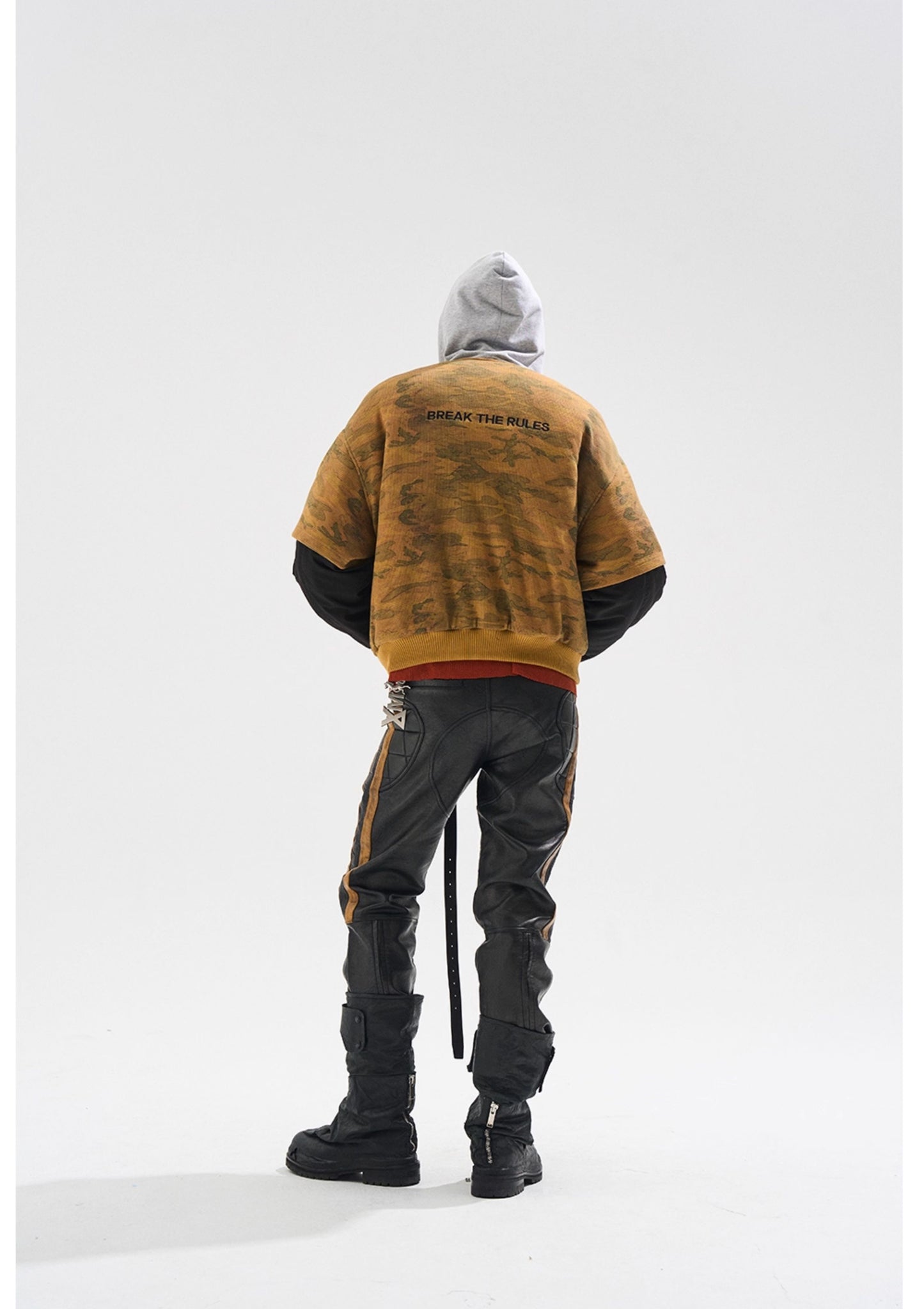 Faux Two-Piece Jacket