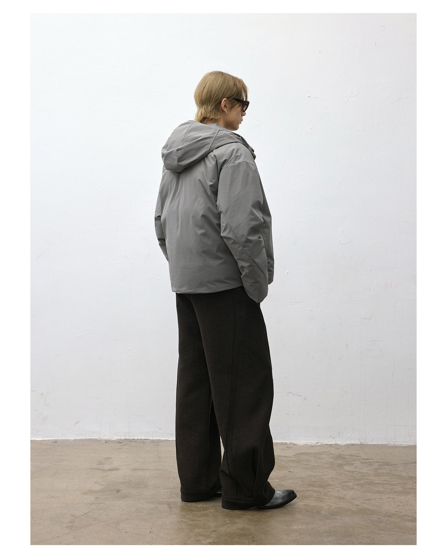 3D Hooded Windproof Insulated Down Jacket