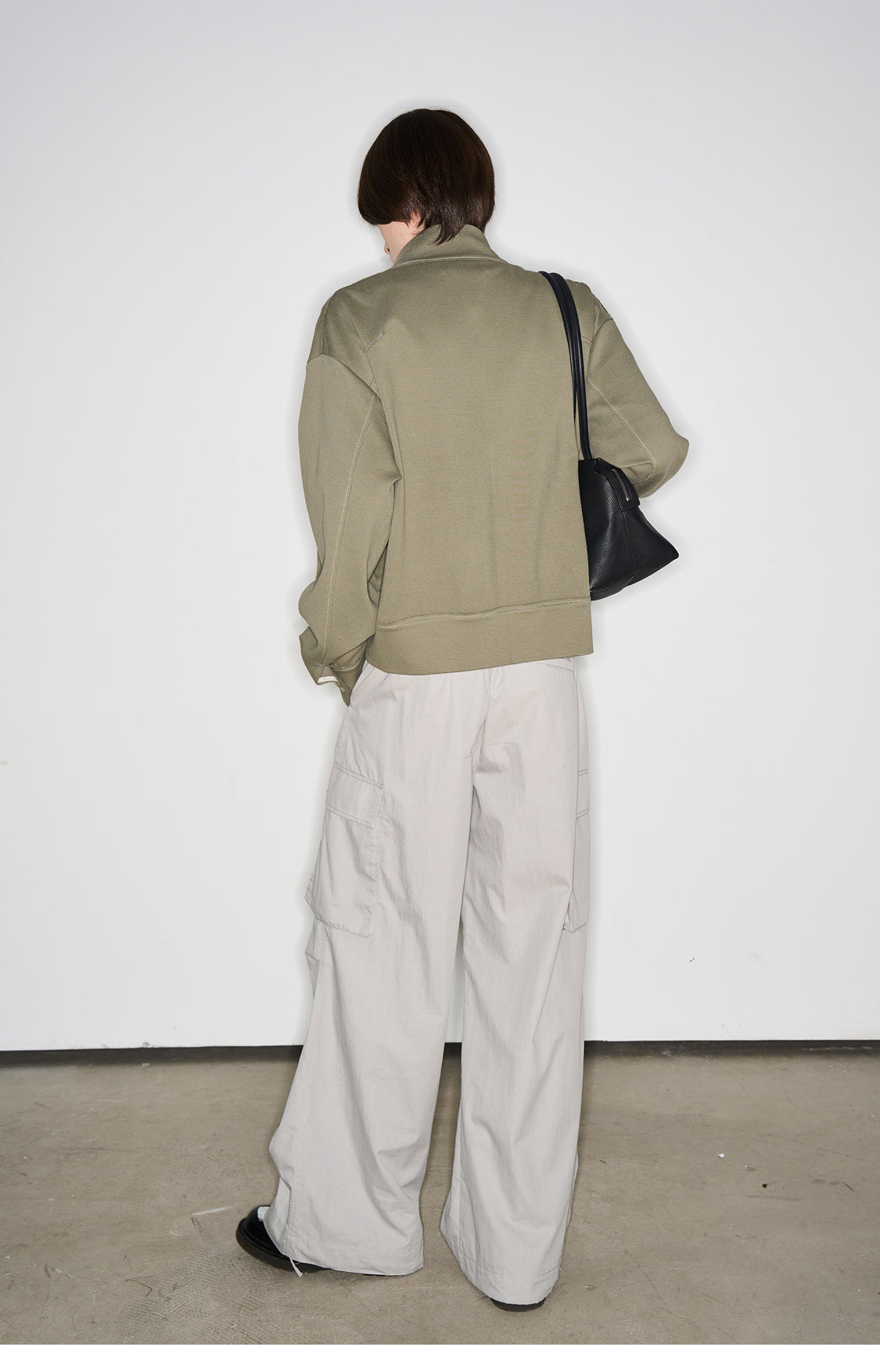 Herringbone Workwear Casual Pants