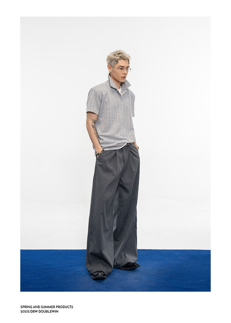 Faux Two-Piece Polo Shirt