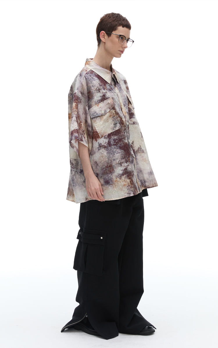 Printed Floral Shirt