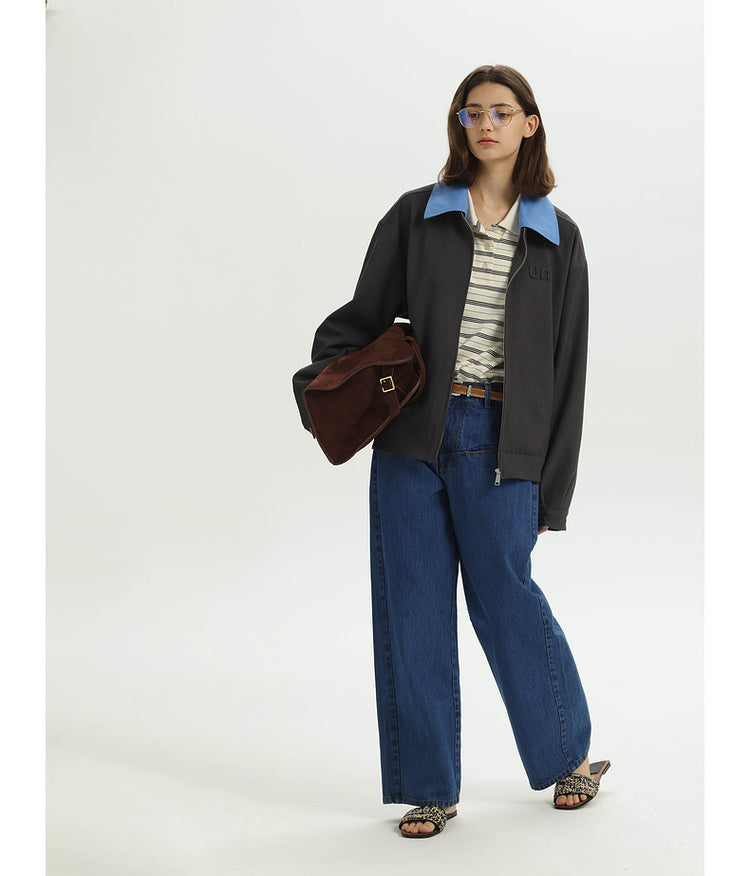 Double Layer Embroidered Jacket