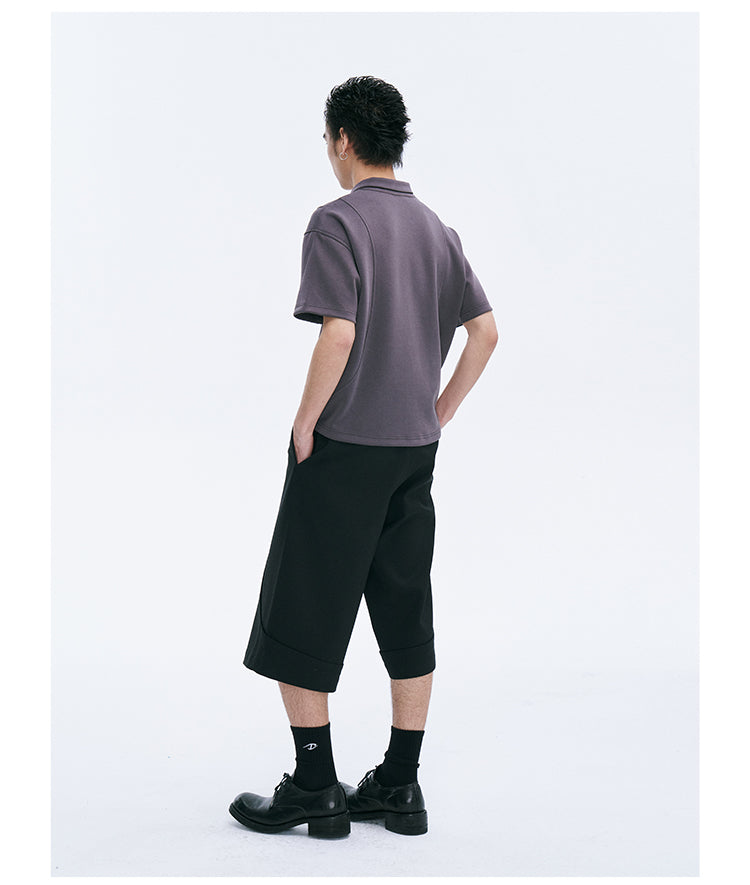 Deconstruction V-neck T-shirt