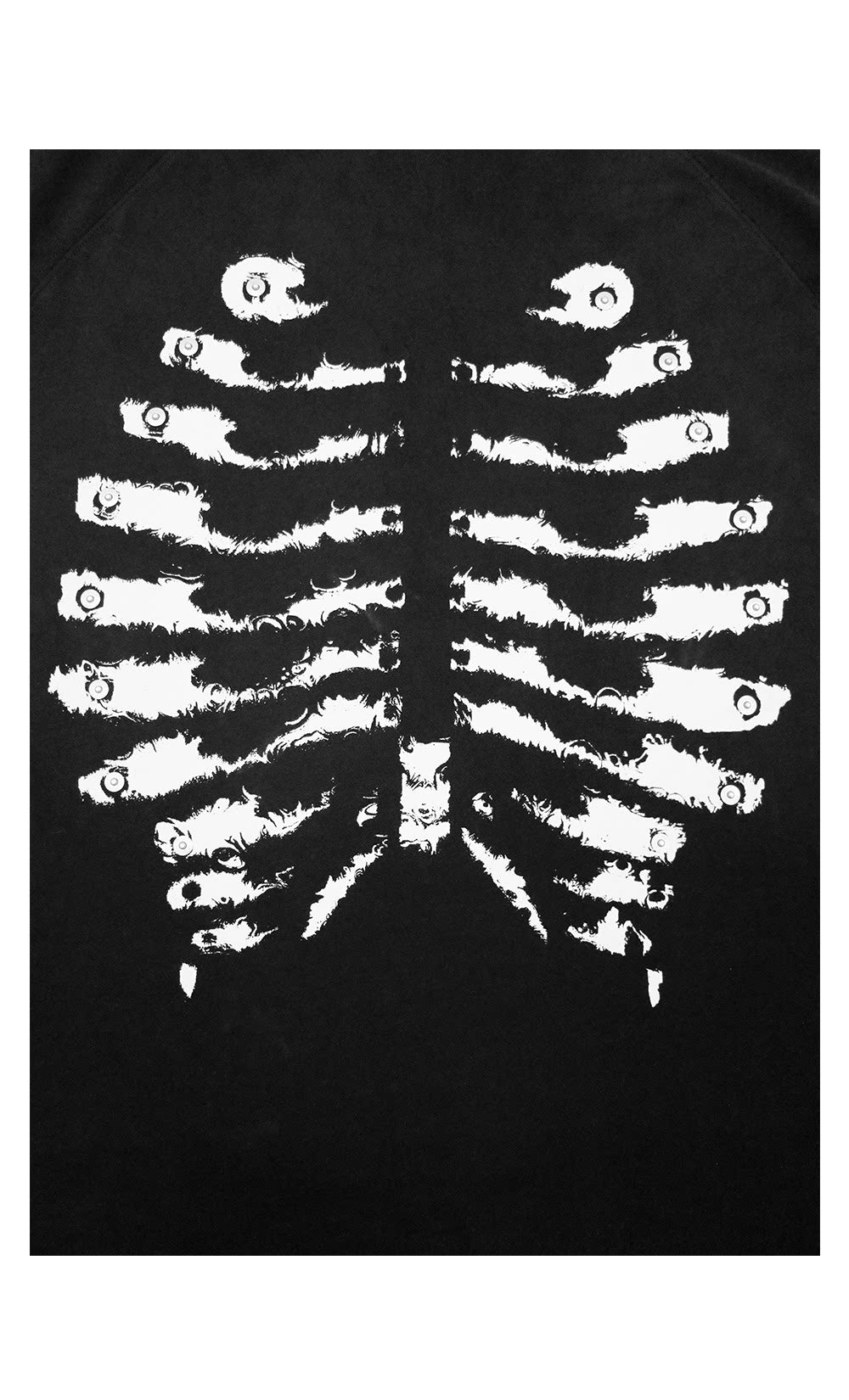 Skeleton-print T-shirt