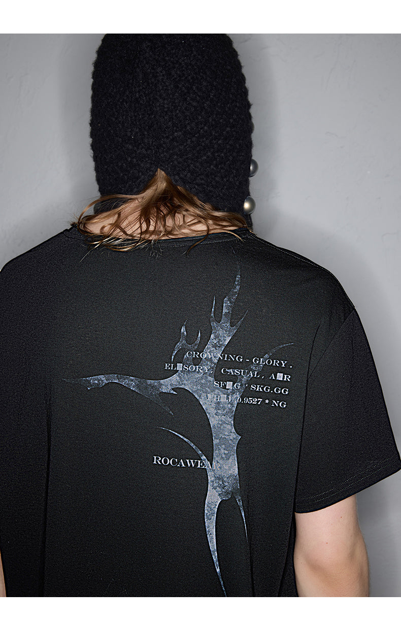 All Match Letter Print T-Shirt