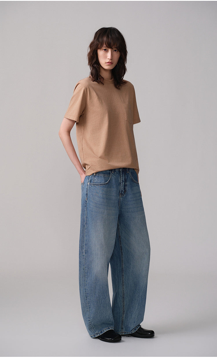 Pocket Round-Neck T-Shirt