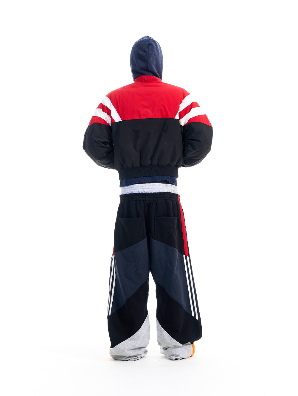 Color Block Bomber Jacket