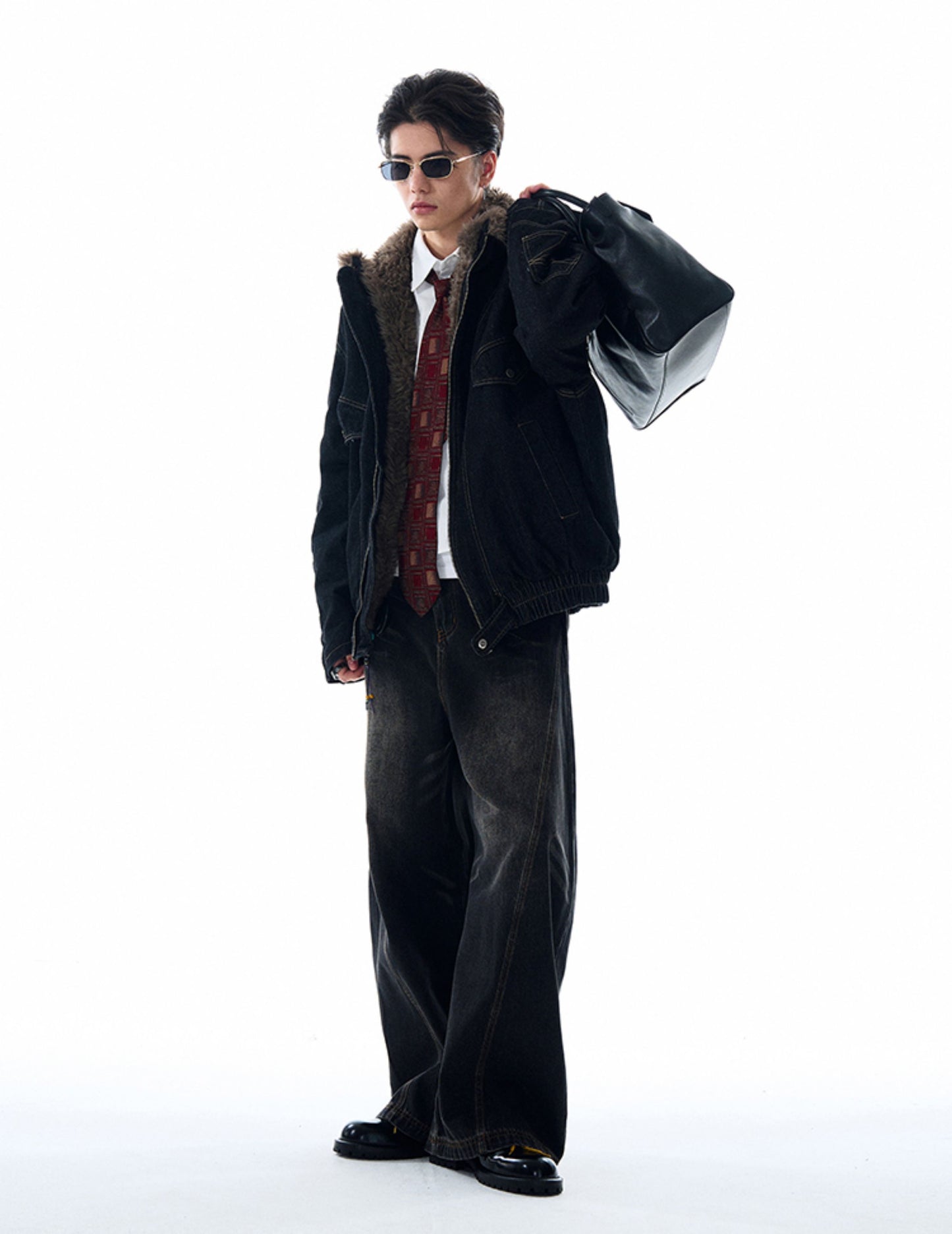 Heavy Washed Denim Jacket