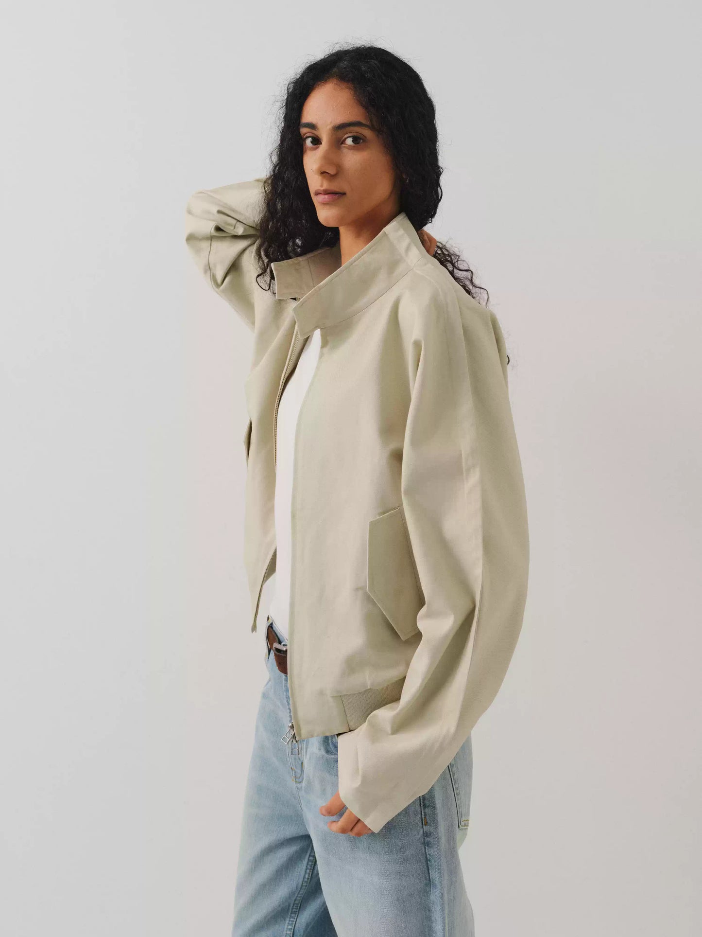 Harrington Stand Collar Jacket