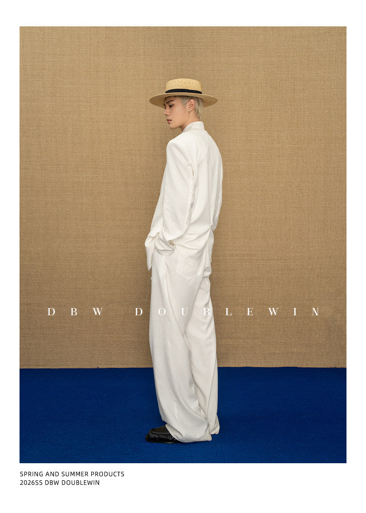 Tencel and Linen Blend Jacket