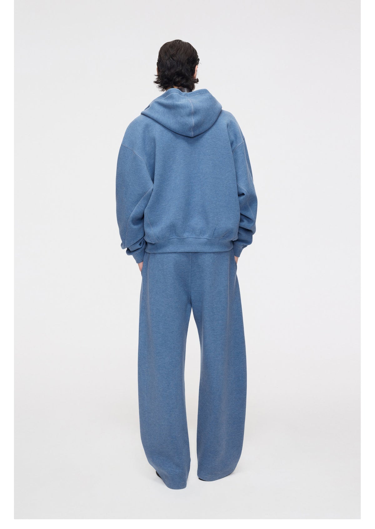 Air Layer-Style Hooded Sweatshirt