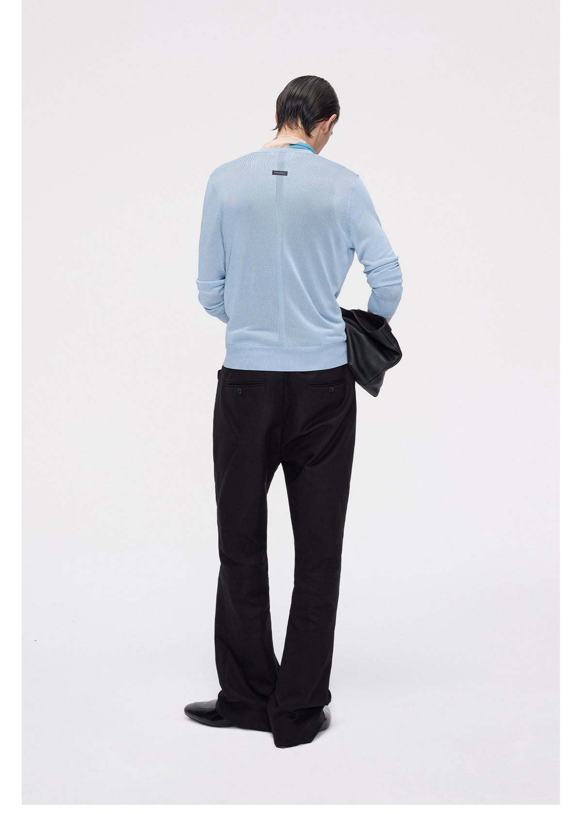 Breathable Round-Neck Knit Cardigan