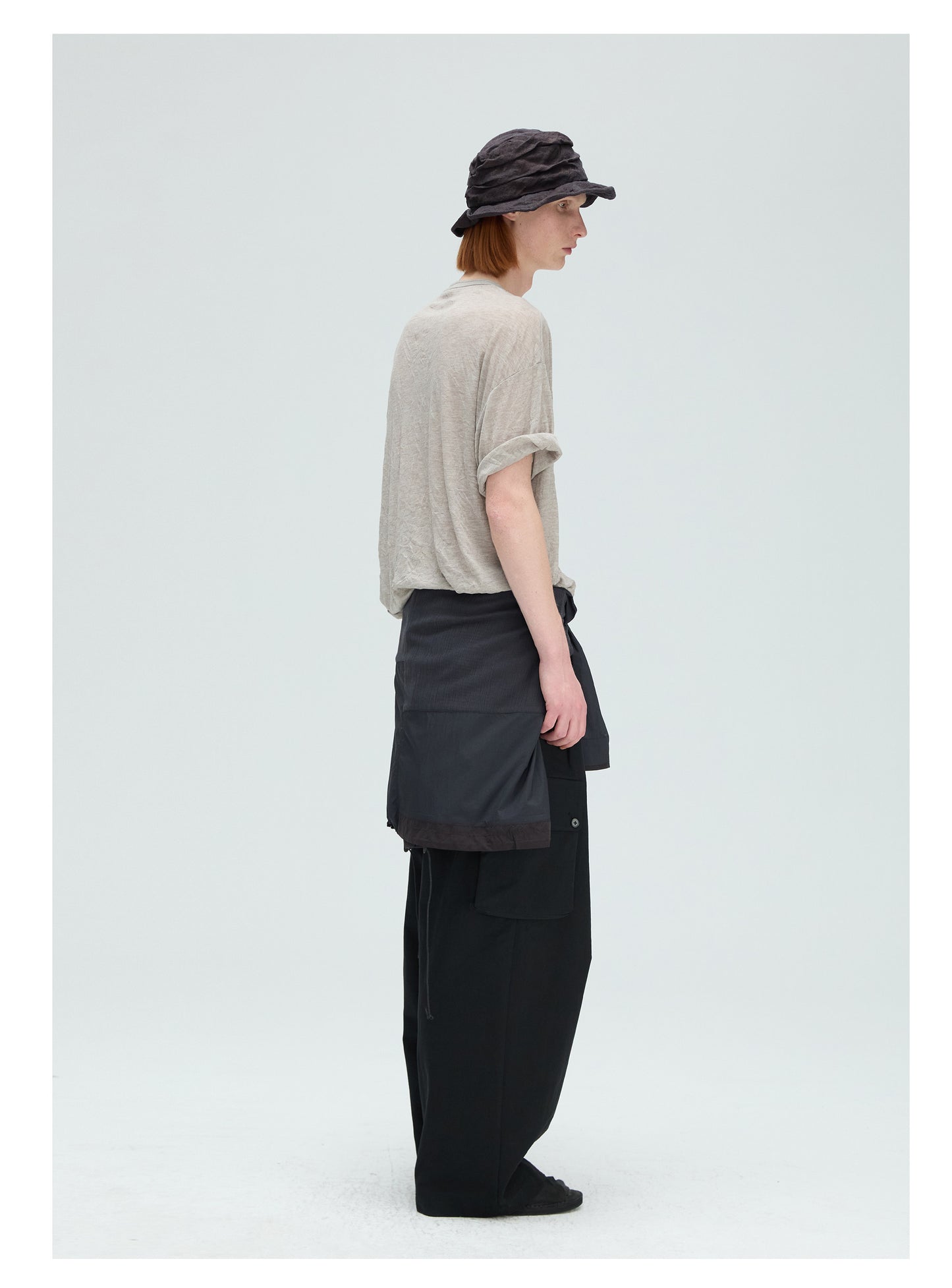 Trendy Pleated T-Shirt