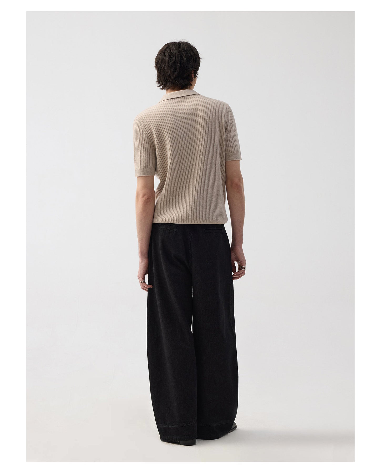 Pure Wool Knit Shirt