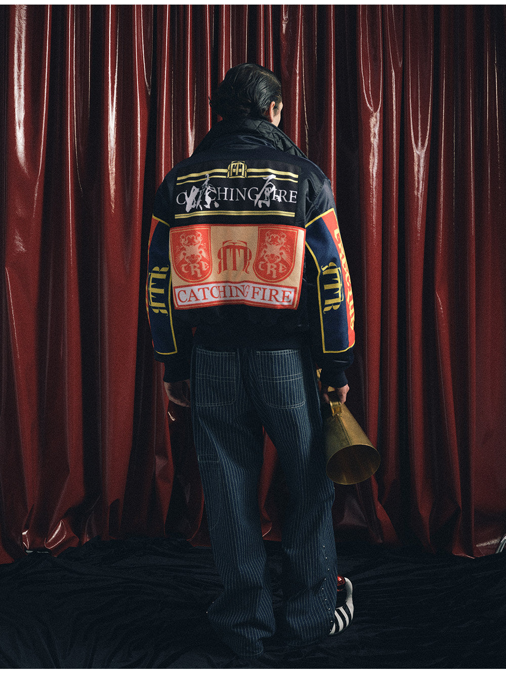 Embroidered Air Force Jacket