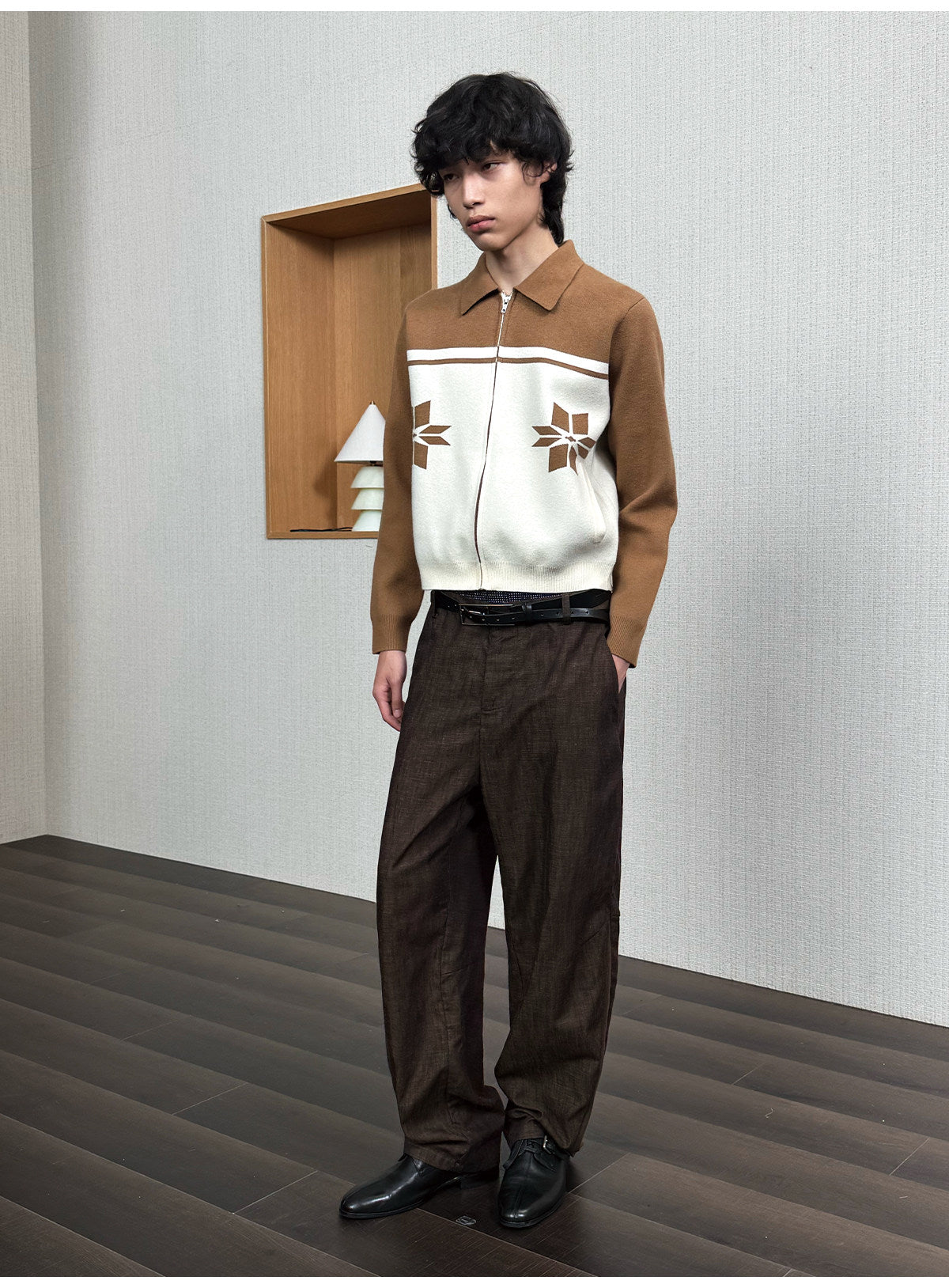 Thread Patchwork Casual Pants