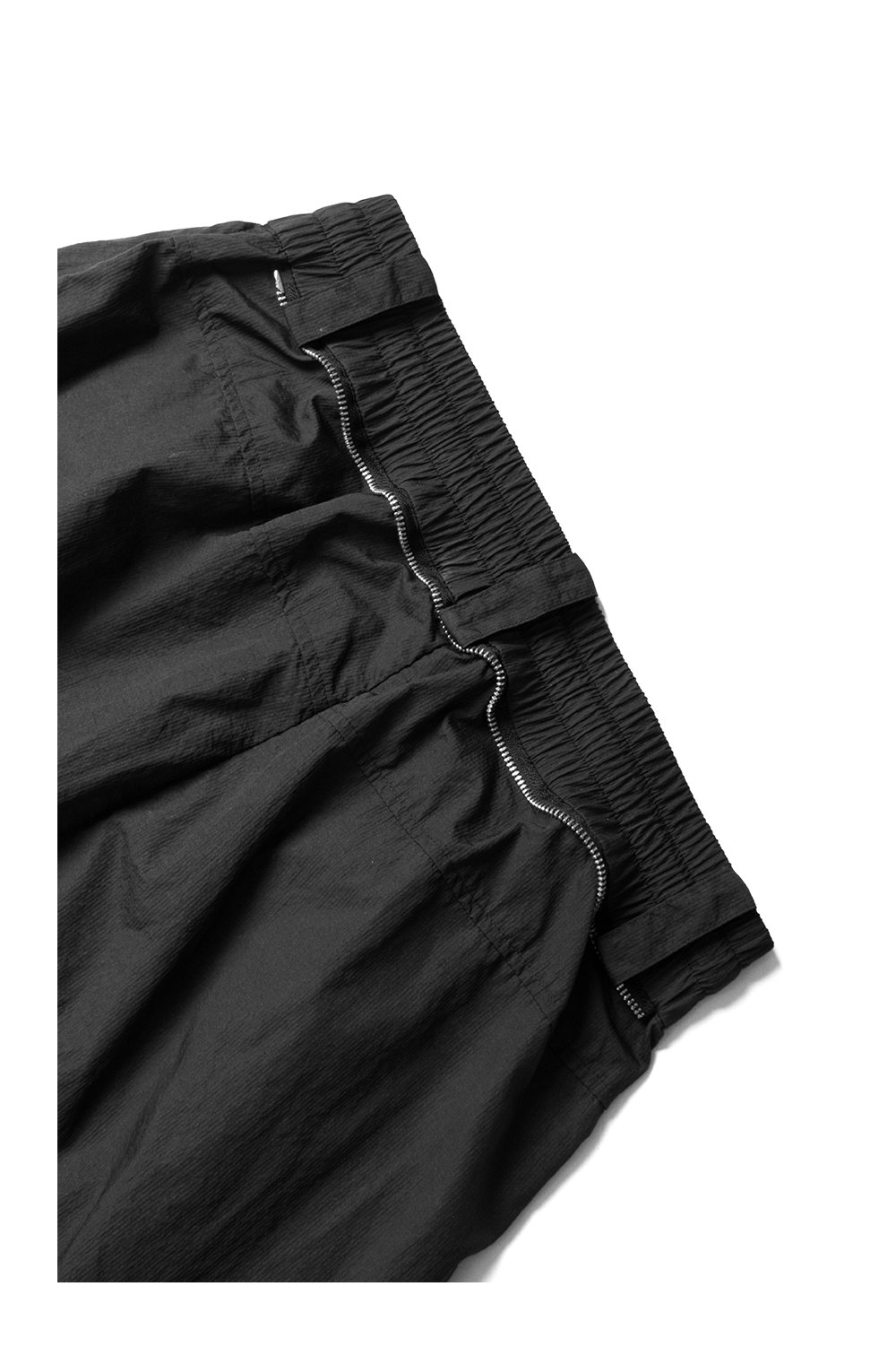 Pleated Nylon Pants