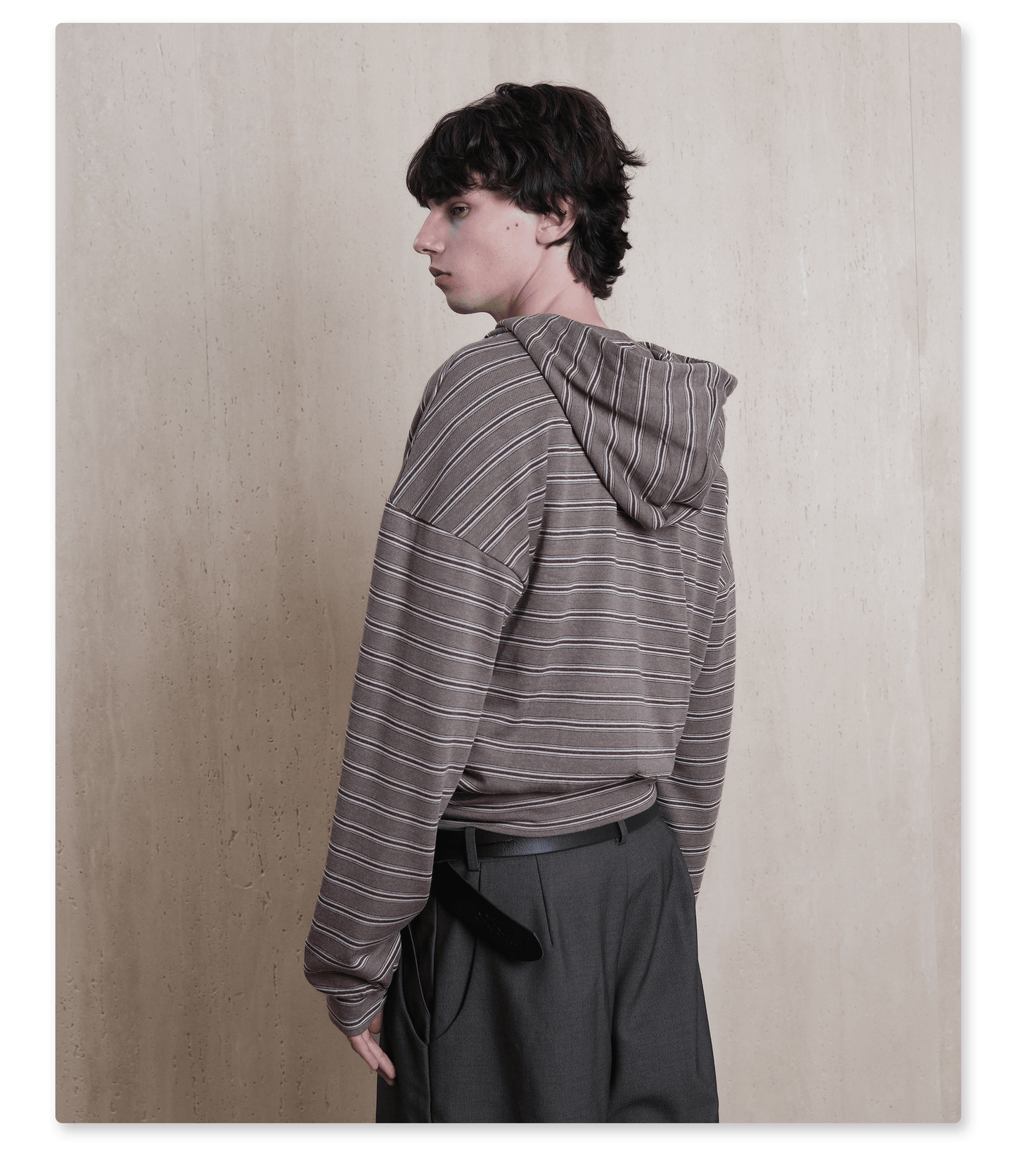 Zip-Up Hooded Sweatshirt